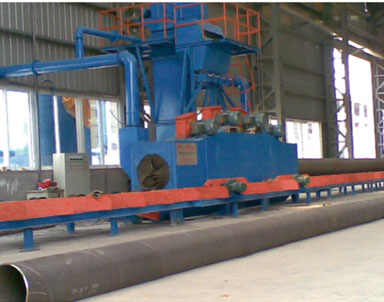 钢管内壁抛丸机